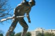 Big Statues Life-size Bronze Sculpture is Placed on the Cover of...